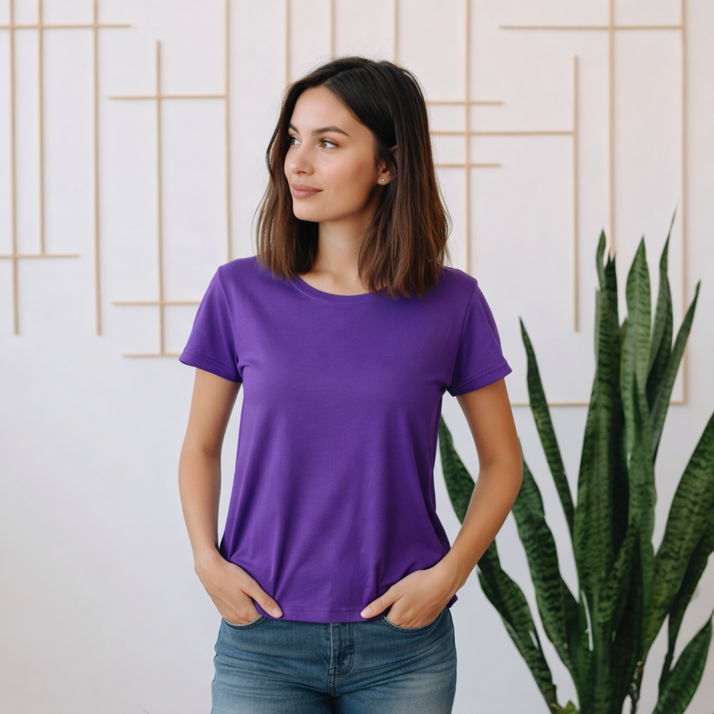Wholesale Women’s Blank T-Shirts for Printing & Custom Brands